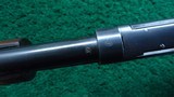 LATE WINCHESTER MODEL 90 ROUND BARREL SLIDE ACTION RIFLE IN .22 WRF - 10 of 22