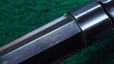 ANTIQUE WINCHESTER MODEL 1885 LOW WALL RIFLE IN 32 SHORT RF - 6 of 23