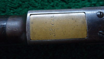WINCHESTER MODEL 1873 RIFLE WITH 32 INCH OCTAGON BARREL IN 32 WCF - Image 13 of 24
