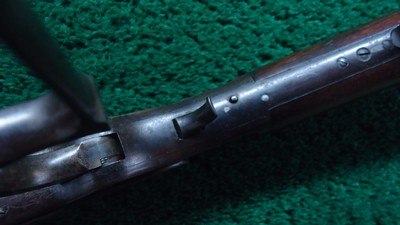 WINCHESTER MODEL 1873 RIFLE WITH 32 INCH OCTAGON BARREL IN 32 WCF - Image 9 of 24