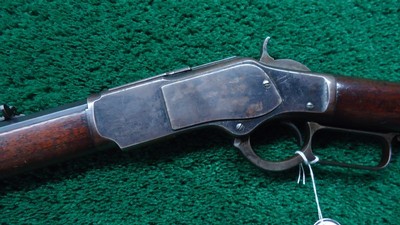 WINCHESTER MODEL 1873 RIFLE WITH 32 INCH OCTAGON BARREL IN 32 WCF - Image 2 of 24