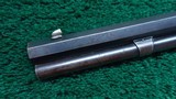 WINCHESTER MODEL 1873 RIFLE WITH 32 INCH OCTAGON BARREL IN 32 WCF - 16 of 24