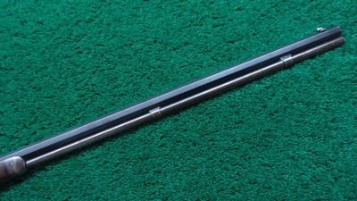 WINCHESTER MODEL 1873 RIFLE WITH 32 INCH OCTAGON BARREL IN 32 WCF - Image 7 of 24