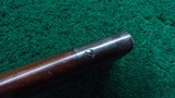 WINCHESTER MODEL 1873 RIFLE WITH 32 INCH OCTAGON BARREL IN 32 WCF - 19 of 24
