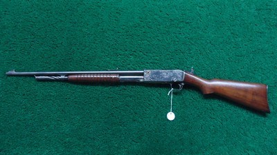 REMINGTON MODEL 14 SLIDE ACTION RIFLE CUSTOM ENGRAVED BY A.A. WHITE IN CALIBER .32 REM - Image 24 of 25