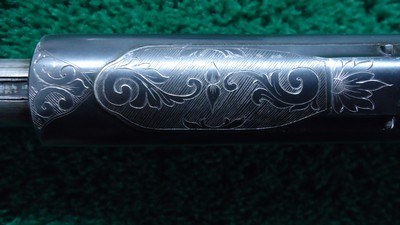 REMINGTON MODEL 14 SLIDE ACTION RIFLE CUSTOM ENGRAVED BY A.A. WHITE IN CALIBER .32 REM - Image 12 of 25