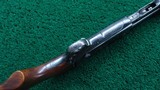 REMINGTON MODEL 14 SLIDE ACTION RIFLE CUSTOM ENGRAVED BY A.A. WHITE IN CALIBER .32 REM - 3 of 25