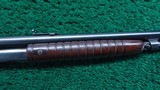 REMINGTON MODEL 14 SLIDE ACTION RIFLE CUSTOM ENGRAVED BY A.A. WHITE IN CALIBER .32 REM - 5 of 25