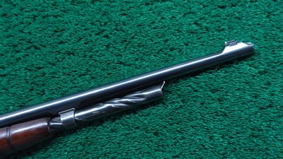 REMINGTON MODEL 14 SLIDE ACTION RIFLE CUSTOM ENGRAVED BY A.A. WHITE IN CALIBER .32 REM - Image 7 of 25