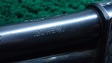 REMINGTON MODEL 14 SLIDE ACTION RIFLE CUSTOM ENGRAVED BY A.A. WHITE IN CALIBER .32 REM - 6 of 25