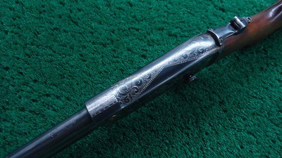 REMINGTON MODEL 14 SLIDE ACTION RIFLE CUSTOM ENGRAVED BY A.A. WHITE IN CALIBER .32 REM - Image 4 of 25