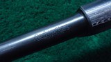 REMINGTON MODEL 14 SLIDE ACTION RIFLE CUSTOM ENGRAVED BY A.A. WHITE IN CALIBER .32 REM - 11 of 25