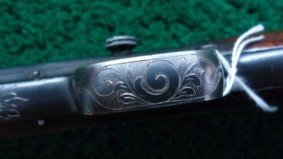 REMINGTON MODEL 14 SLIDE ACTION RIFLE CUSTOM ENGRAVED BY A.A. WHITE IN CALIBER .32 REM - Image 14 of 25