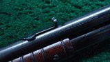 REMINGTON MODEL 14 SLIDE ACTION RIFLE CUSTOM ENGRAVED BY A.A. WHITE IN CALIBER .32 REM - 16 of 25