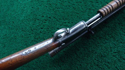 WINCHESTER MODEL 1890 SLIDE ACTION TAKEDOWN RIFLE WITH A-5 SCOPE IN 22 LR - Image 3 of 24