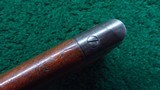 WINCHESTER MODEL 1890 SLIDE ACTION TAKEDOWN RIFLE WITH A-5 SCOPE IN 22 LR - 19 of 24