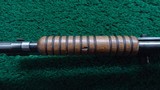 WINCHESTER MODEL 1890 SLIDE ACTION TAKEDOWN RIFLE WITH A-5 SCOPE IN 22 LR - 12 of 24