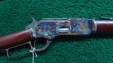 *Sale Pending* - WINCHESTER MODEL 1876 LEVER ACTION CARBINE IN CALIBER 45-75 - 1 of 24