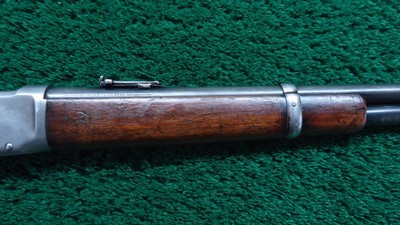 RARE WINCHESTER MODEL 94/95 HYBRID SADDLE RING CARBINE MANUFACTURED WITH A MODEL 95 BARREL CHAMBERED IN 30 WCF - Image 4 of 25