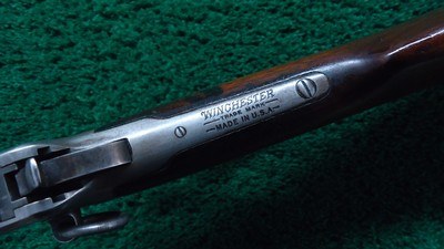 RARE WINCHESTER MODEL 94/95 HYBRID SADDLE RING CARBINE MANUFACTURED WITH A MODEL 95 BARREL CHAMBERED IN 30 WCF - Image 7 of 25