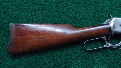 RARE WINCHESTER MODEL 94/95 HYBRID SADDLE RING CARBINE MANUFACTURED WITH A MODEL 95 BARREL CHAMBERED IN 30 WCF - Image 23 of 25