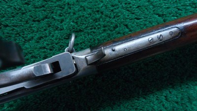 RARE WINCHESTER MODEL 94/95 HYBRID SADDLE RING CARBINE MANUFACTURED WITH A MODEL 95 BARREL CHAMBERED IN 30 WCF - Image 8 of 25