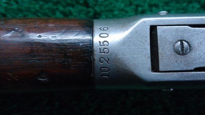 RARE WINCHESTER MODEL 94/95 HYBRID SADDLE RING CARBINE MANUFACTURED WITH A MODEL 95 BARREL CHAMBERED IN 30 WCF - Image 18 of 25