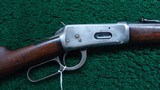 RARE WINCHESTER MODEL 94/95 HYBRID SADDLE RING CARBINE MANUFACTURED WITH A MODEL 95 BARREL CHAMBERED IN 30 WCF - 1 of 25