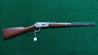 RARE WINCHESTER MODEL 94/95 HYBRID SADDLE RING CARBINE MANUFACTURED WITH A MODEL 95 BARREL CHAMBERED IN 30 WCF - Image 25 of 25