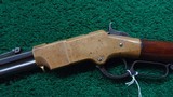 NICE ANTIQUE HENRY REPEATING RIFLE - 2 of 23