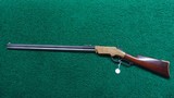 NICE ANTIQUE HENRY REPEATING RIFLE - 22 of 23