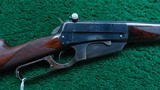 DELUXE WINCHESTER MODEL 1895 LEVER ACTION RIFLE IN 30 US - 1 of 25