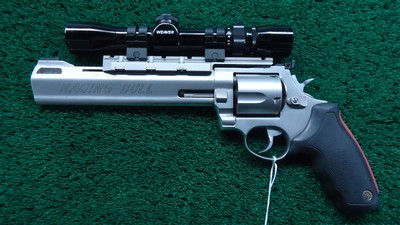 TAURUS MODEL 454 CASULL RAGING BULL STAINLESS REVOLVER - Image 2 of 13