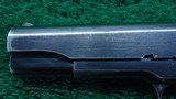 RARE COLT 1911 A1 FROM ARGENTINE 1941 NAVY CONTRACT with the Swartz Safety device - 9 of 21