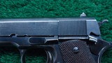 RARE COLT 1911 A1 FROM ARGENTINE 1941 NAVY CONTRACT with the Swartz Safety device - 10 of 21