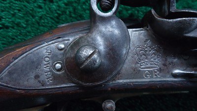 VERY RARE MODEL 1809 BROWN BESS FLINTLOCK FLINTLOCK MUSKET - Image 8 of 19