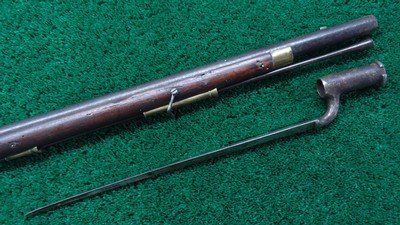 VERY RARE MODEL 1809 BROWN BESS FLINTLOCK FLINTLOCK MUSKET - Image 7 of 19