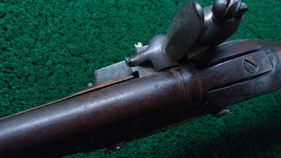 VERY RARE MODEL 1809 BROWN BESS FLINTLOCK FLINTLOCK MUSKET - Image 10 of 19