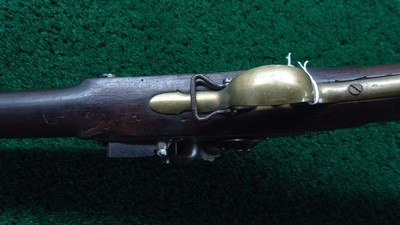 VERY RARE MODEL 1809 BROWN BESS FLINTLOCK FLINTLOCK MUSKET - Image 17 of 19