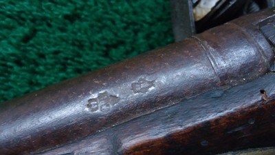 VERY RARE MODEL 1809 BROWN BESS FLINTLOCK FLINTLOCK MUSKET - Image 6 of 19