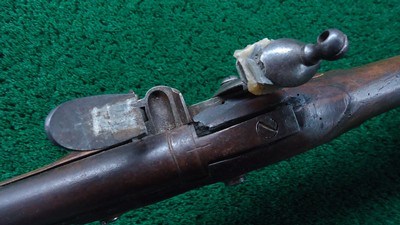 VERY RARE MODEL 1809 BROWN BESS FLINTLOCK FLINTLOCK MUSKET - Image 11 of 19
