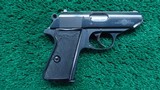 WALTHER PPK/S SEMI-AUTOMATIC PISTOL