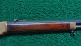 SCARCE WINCHESTER MODEL 1866 RIFLE WITH EARLY HENRY MARKED BARREL - 5 of 25