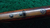 SCARCE WINCHESTER MODEL 1866 RIFLE WITH EARLY HENRY MARKED BARREL - 13 of 25