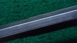 WINCHESTER MODEL 1866 RIFLE WITH OCTAGON BARREL AND FACTORY LETTER - 6 of 17