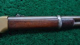 EARLY WINCHESTER MODEL 1866 FLATSIDE SRC WITH HENRY MARKED BARREL - 5 of 22