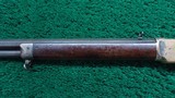 SILVER PLATED WINCHESTER MODEL 1866 RIFLE WITH HENRY MARKED BARREL - 16 of 24