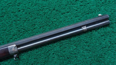 SILVER PLATED WINCHESTER MODEL 1866 RIFLE WITH HENRY MARKED BARREL - Image 7 of 24