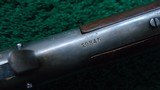 SILVER PLATED WINCHESTER MODEL 1866 RIFLE WITH HENRY MARKED BARREL - 18 of 24