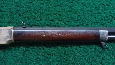 SILVER PLATED WINCHESTER MODEL 1866 RIFLE WITH HENRY MARKED BARREL - Image 5 of 24